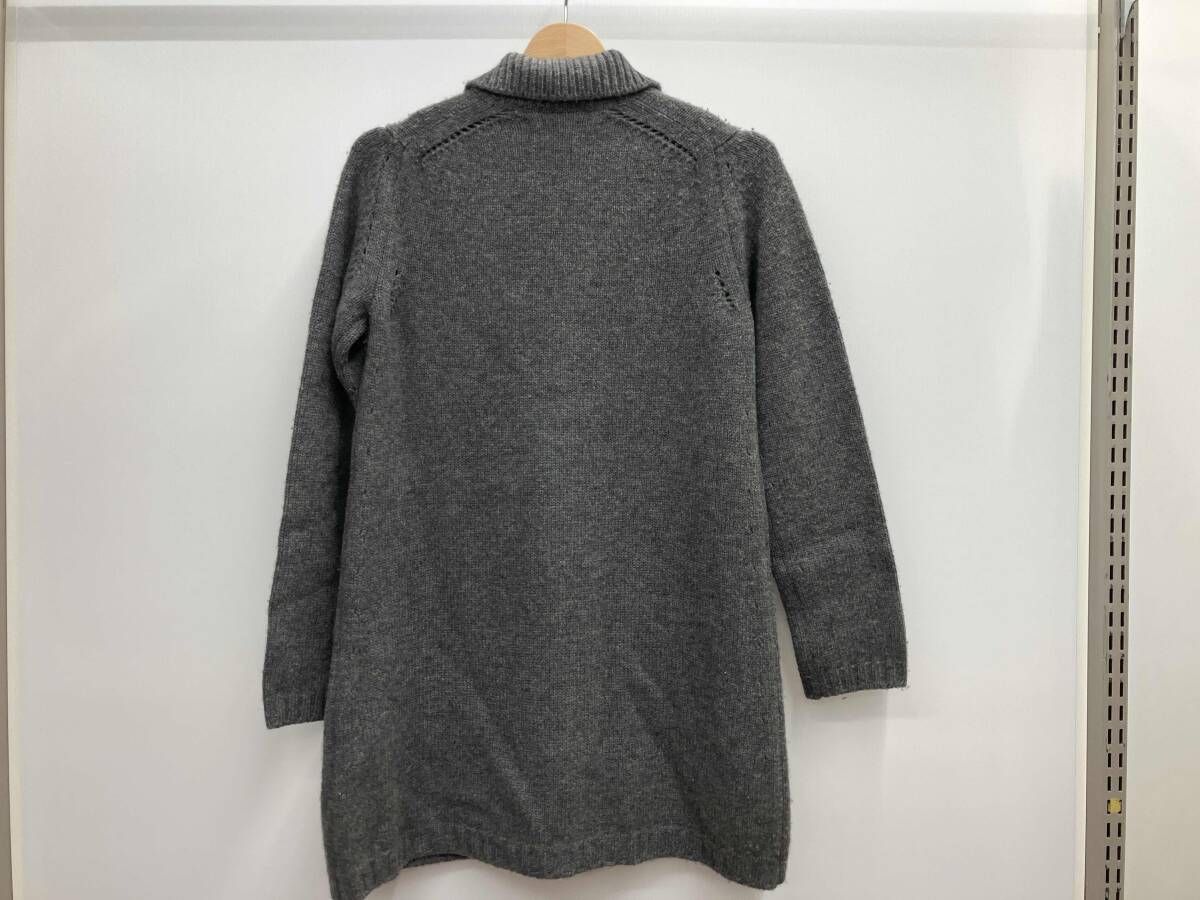 TRICOT COMME des GARCONS トリコ コムデギャルソン カーディガン カシミヤ混合 グレー TT-N 022