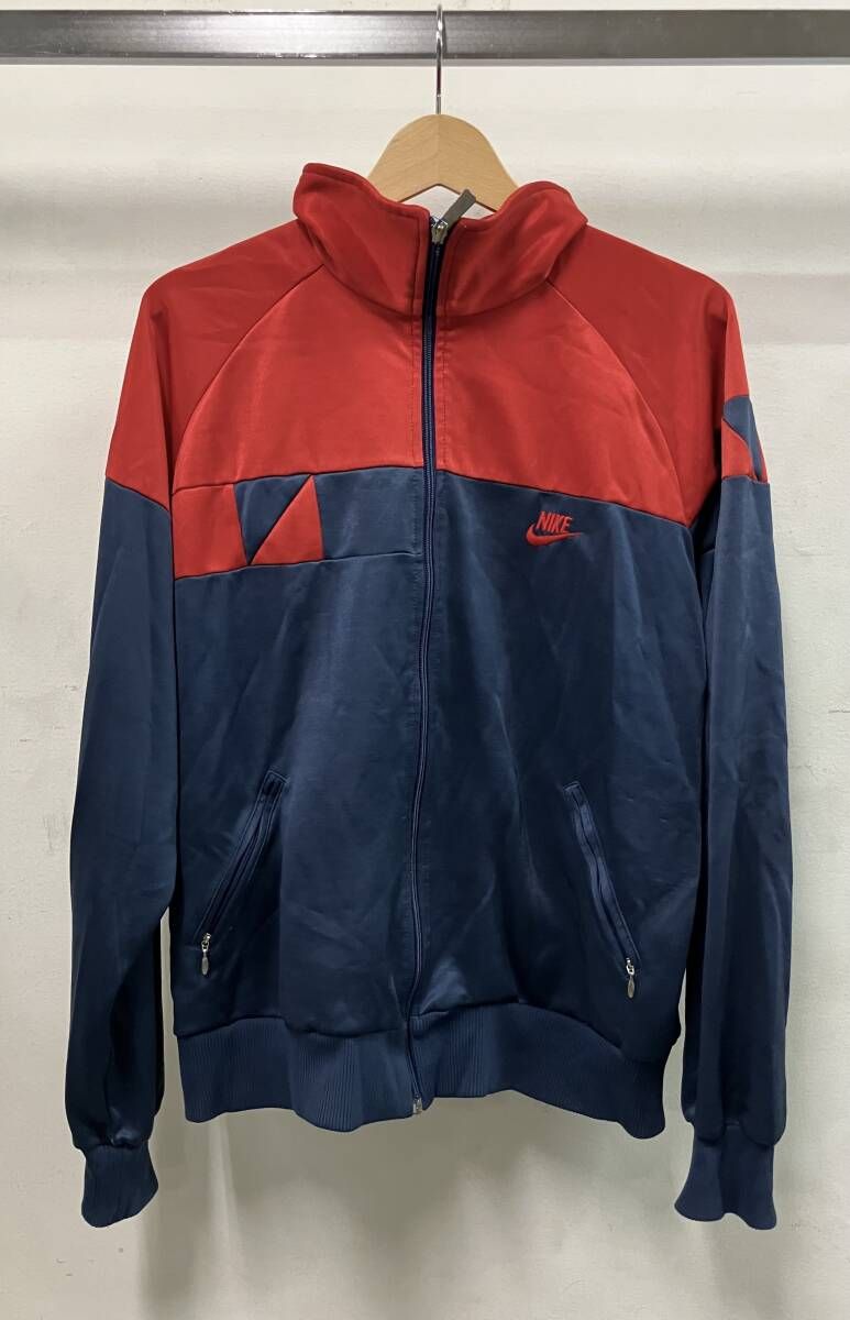 NIKE ナイキ 80~90S 紺タグ トラックジャケット ジャージ スポーツ