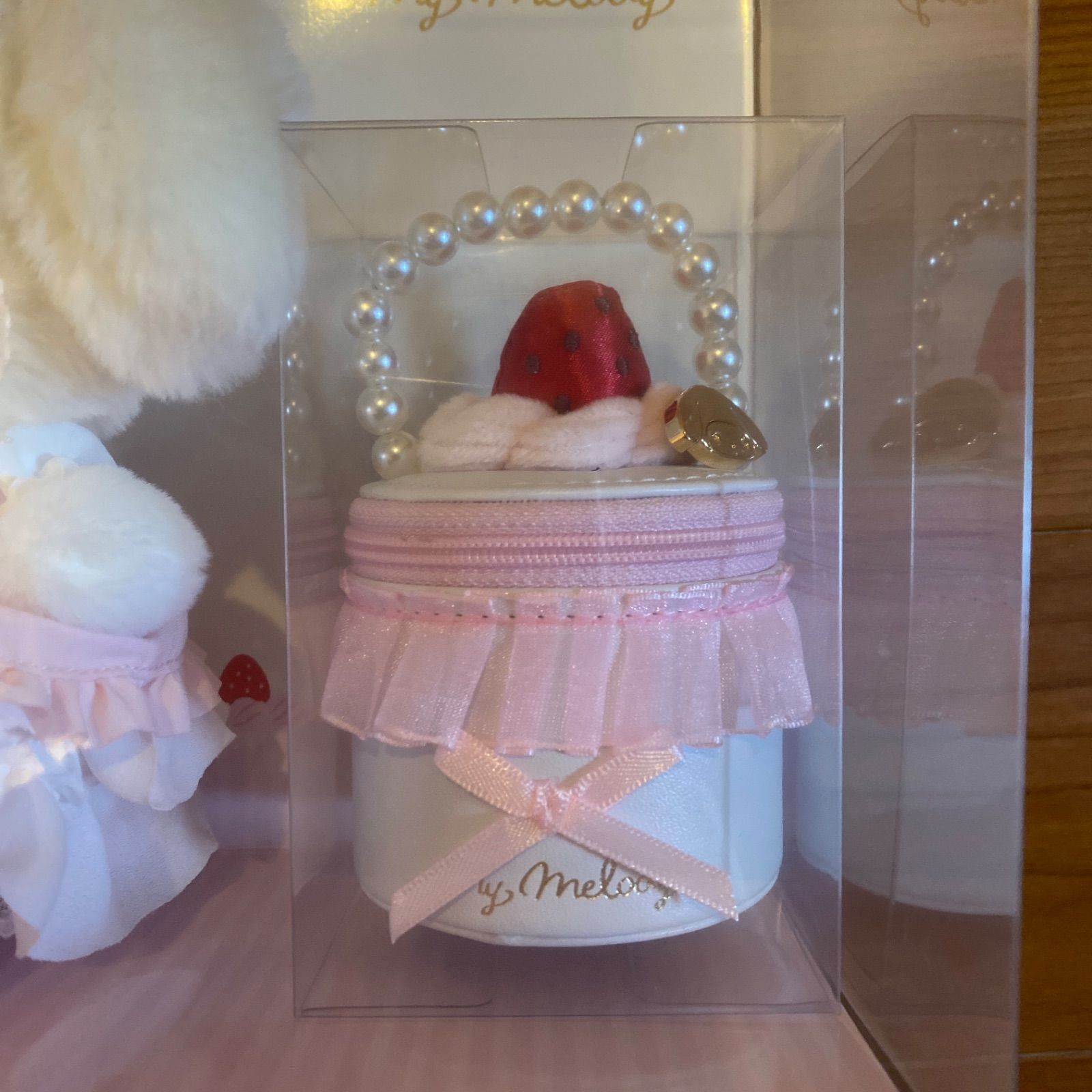 いちごホイップクリーム ショートケーキ マイメロディ ぬいぐるみと