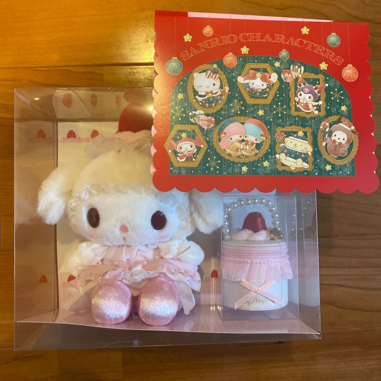 いちごホイップクリーム ショートケーキ マイメロディ ぬいぐるみと