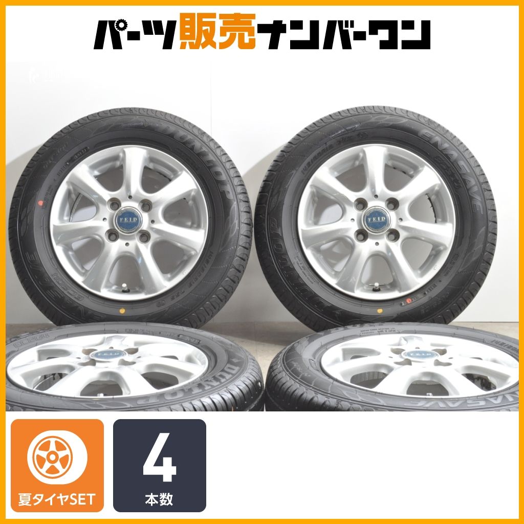 品 FEID 13 in 4 0 B 45 PCD 100 エナセーブEC 204 145 80 R N BOX WGN VAN アルト ワゴンR スペーシア タント ムーヴ プレオ