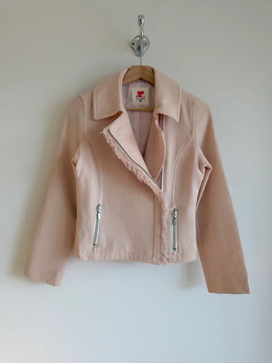 オールド クレージュ(courreges) ウール ライダースジャケット