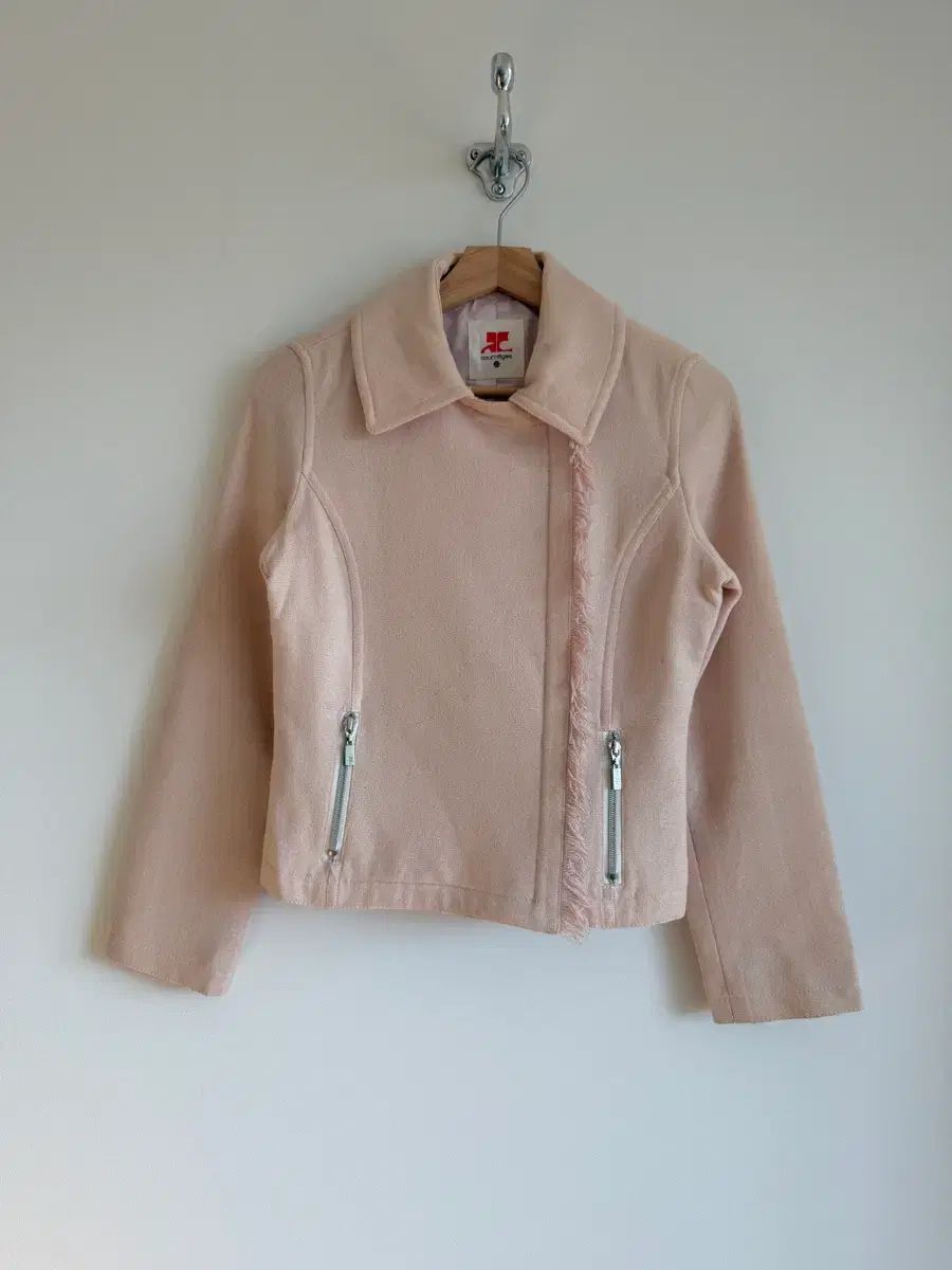 オールド クレージュ courreges ウール ライダースジャケット