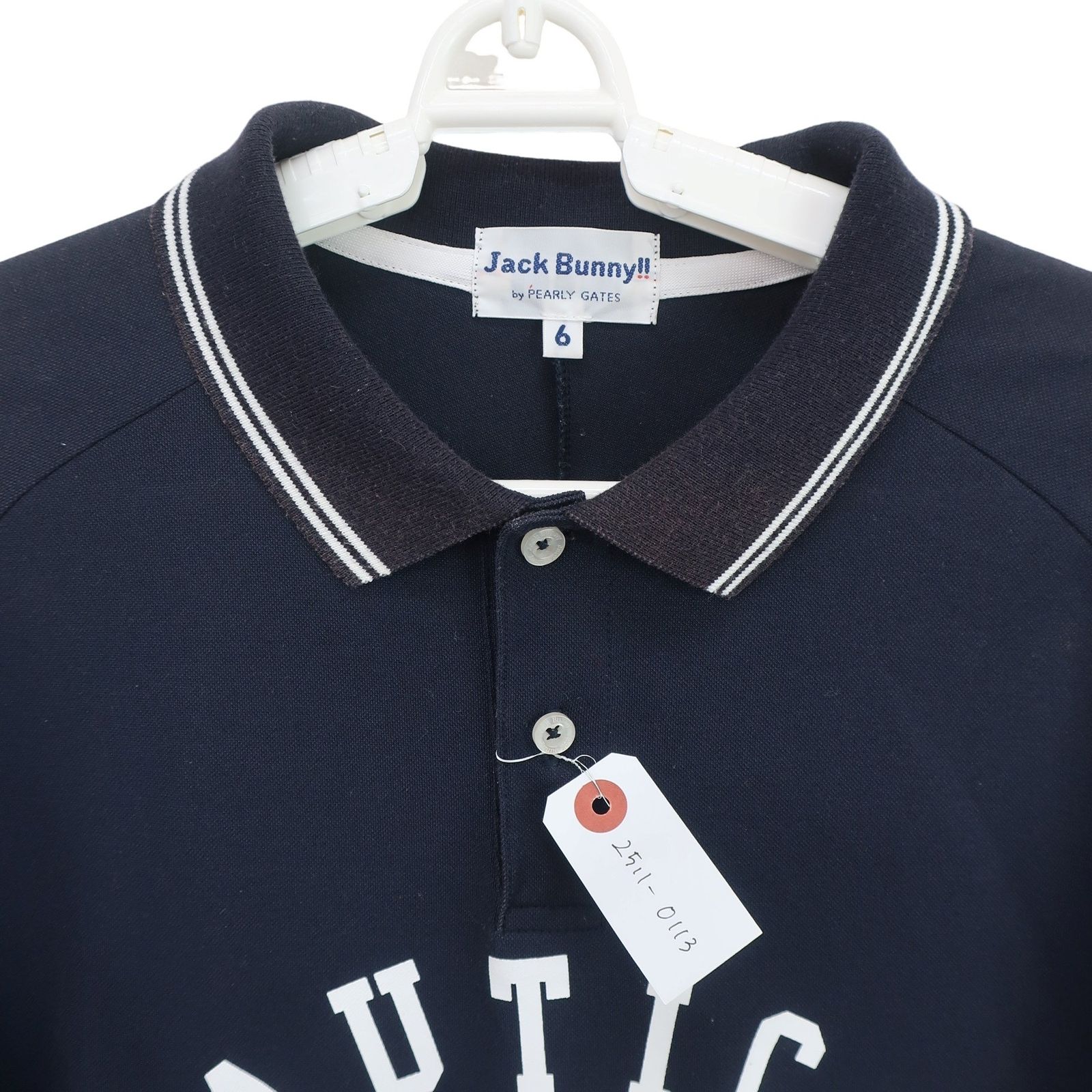 Jack Bunny(ジャックバニー) ポロシャツ ネイビー メンズ 6 262