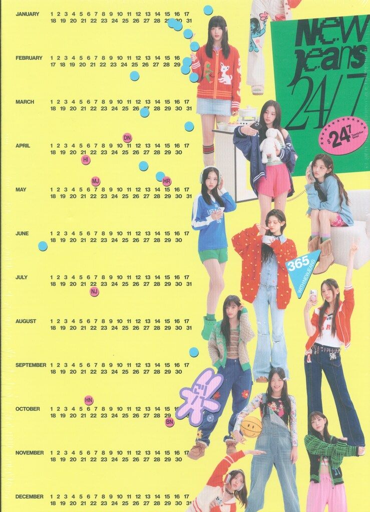NewJeans 販売 SEASON'S GREETING 2024 Unique Newjeans - 24/7 With
