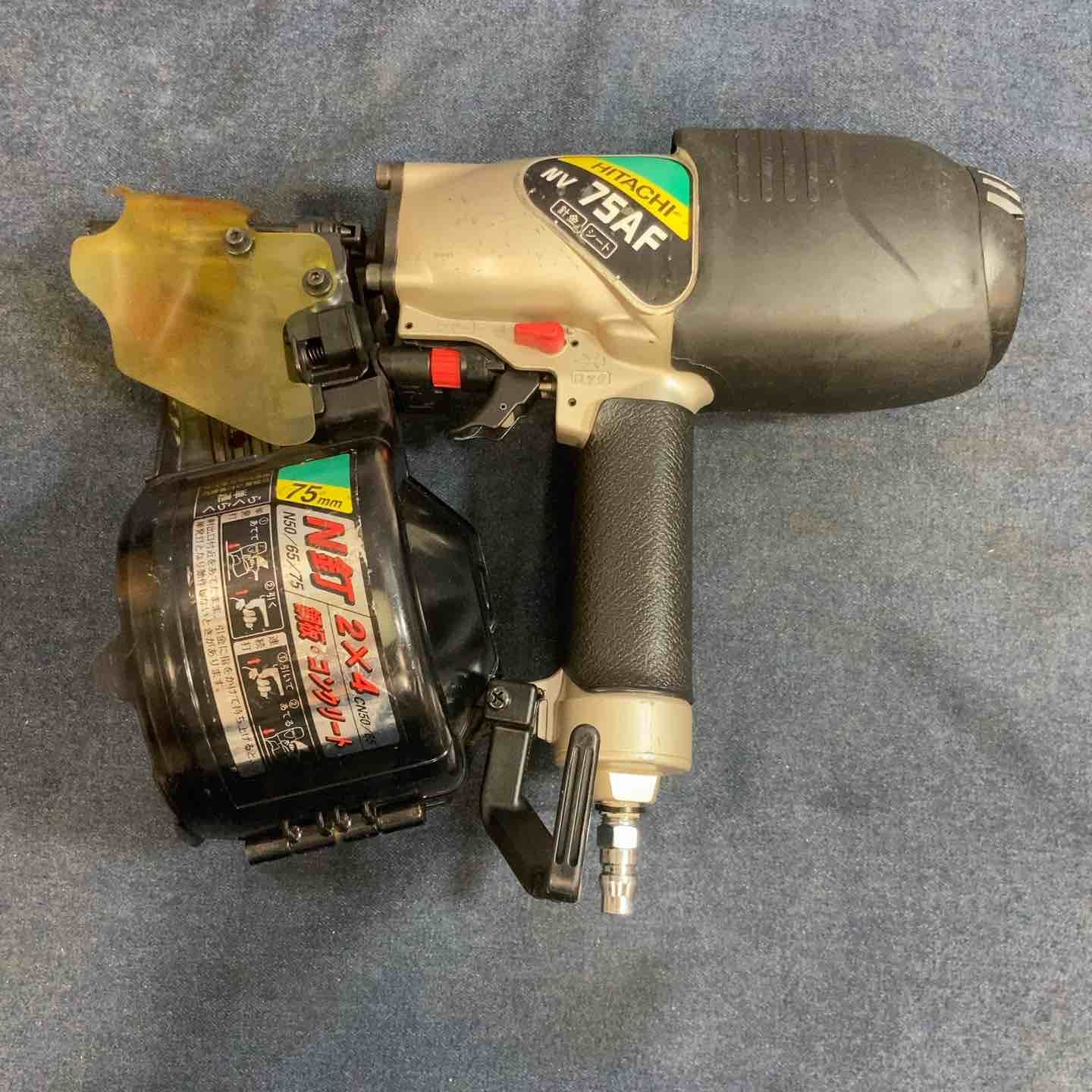 ハイコーキ HIKOKI 旧 日立工機 常圧エア釘打ち機 NV 75 AF