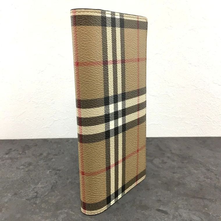 送料込み！ 極美品 BURBERRY 長財布 ノバチェック ベージュ ブラック