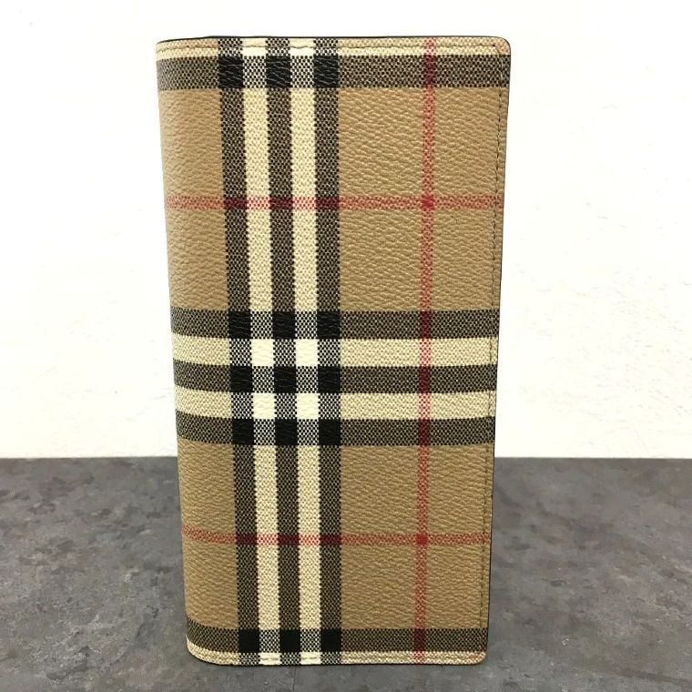 送料込み！ 極美品 BURBERRY 長財布 ノバチェック ベージュ ブラック