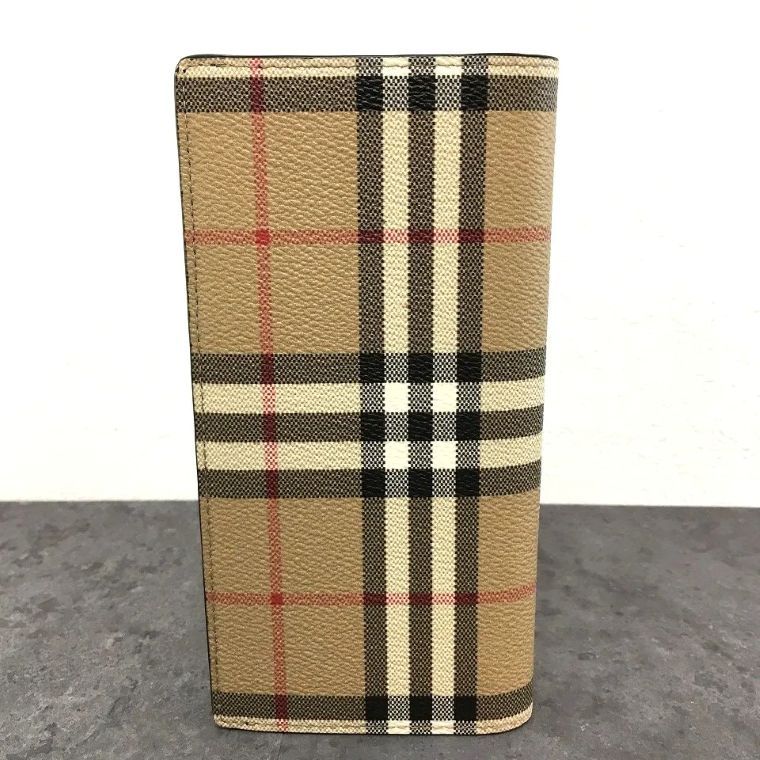送料込み！ 極美品 BURBERRY 長財布 ノバチェック ベージュ ブラック