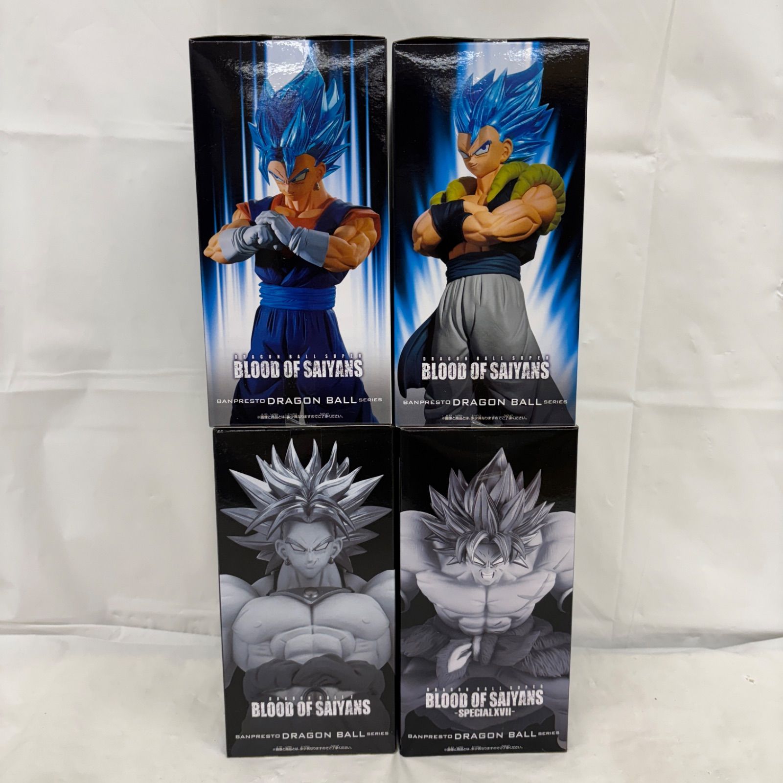 未開封 ドラゴンボール BLOOD OF SAIYANS 4個セット LFJB12 f111