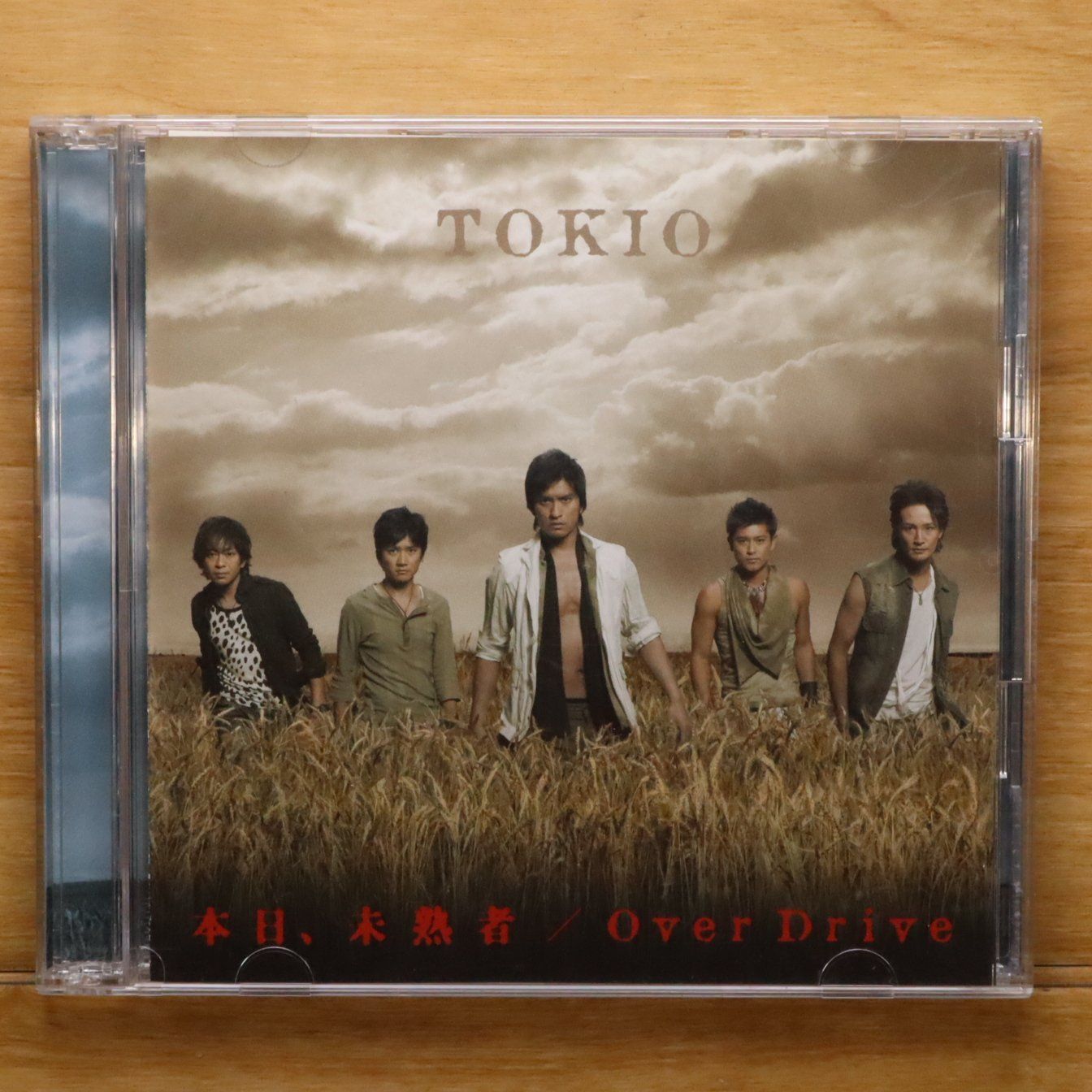 国内盤CD☆トキオ/TOKIO□ 本日、未熟者/Over Drive (初回限定盤)(DVD