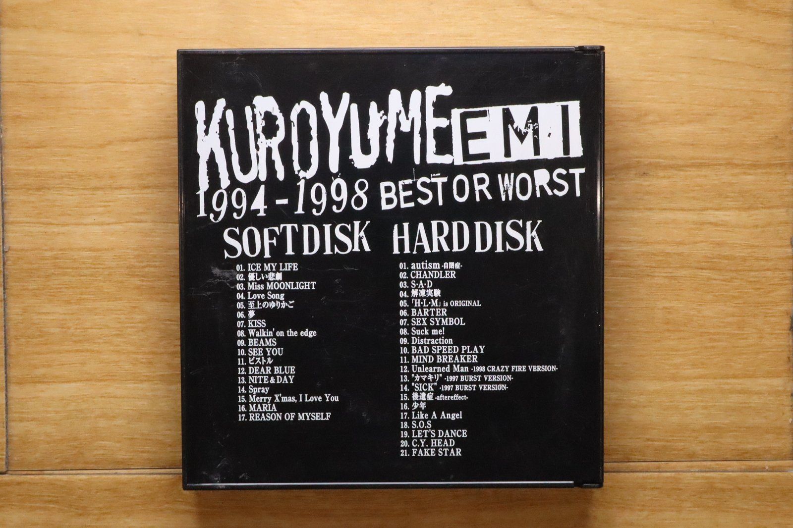 中古CD☆黒夢/KUROYUME□ EMI 1994～1998 BEST or WORST 【TOCT24059/+