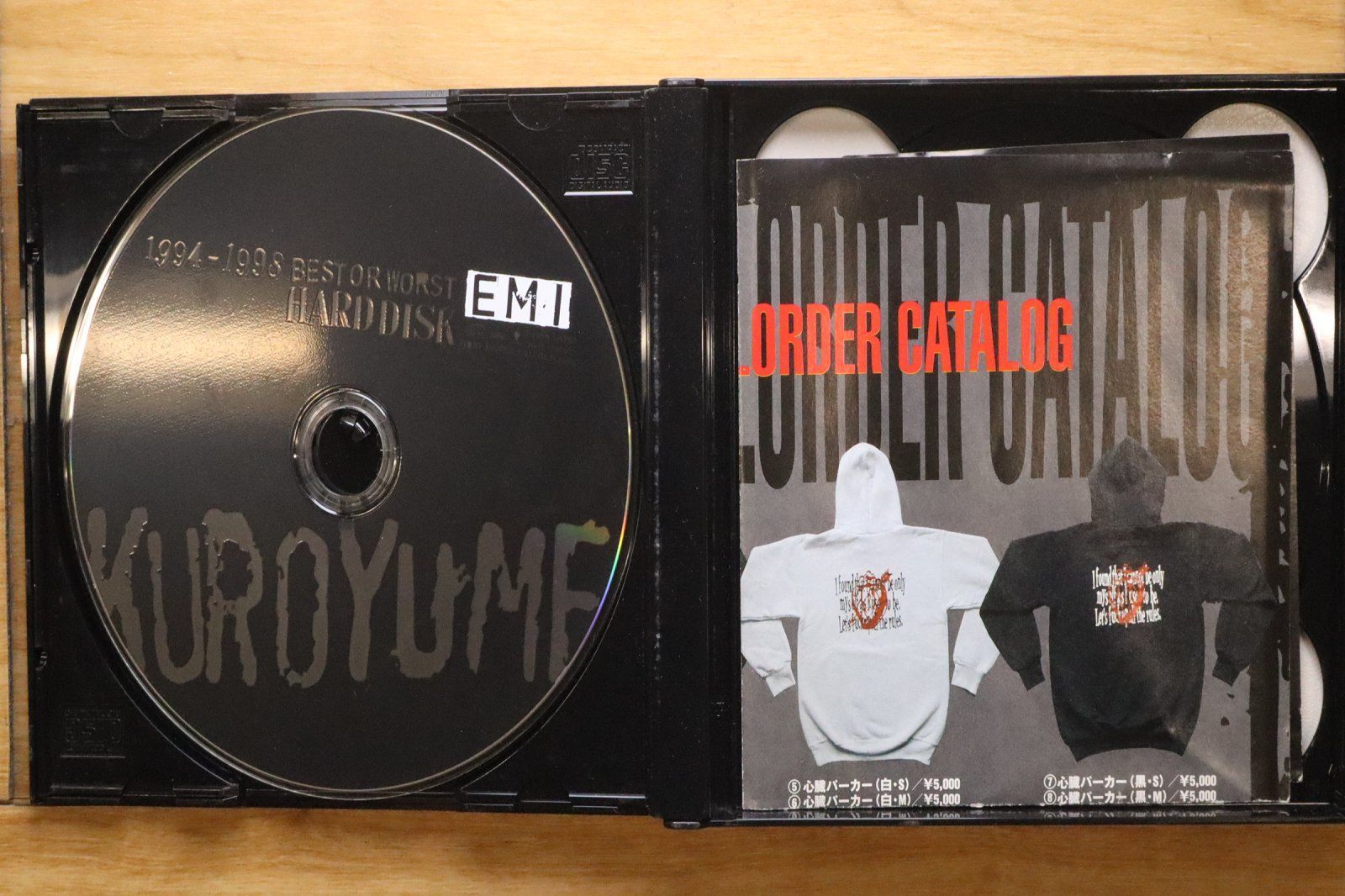 中古CD☆黒夢/KUROYUME□ EMI 1994～1998 BEST or WORST 【TOCT24059/+