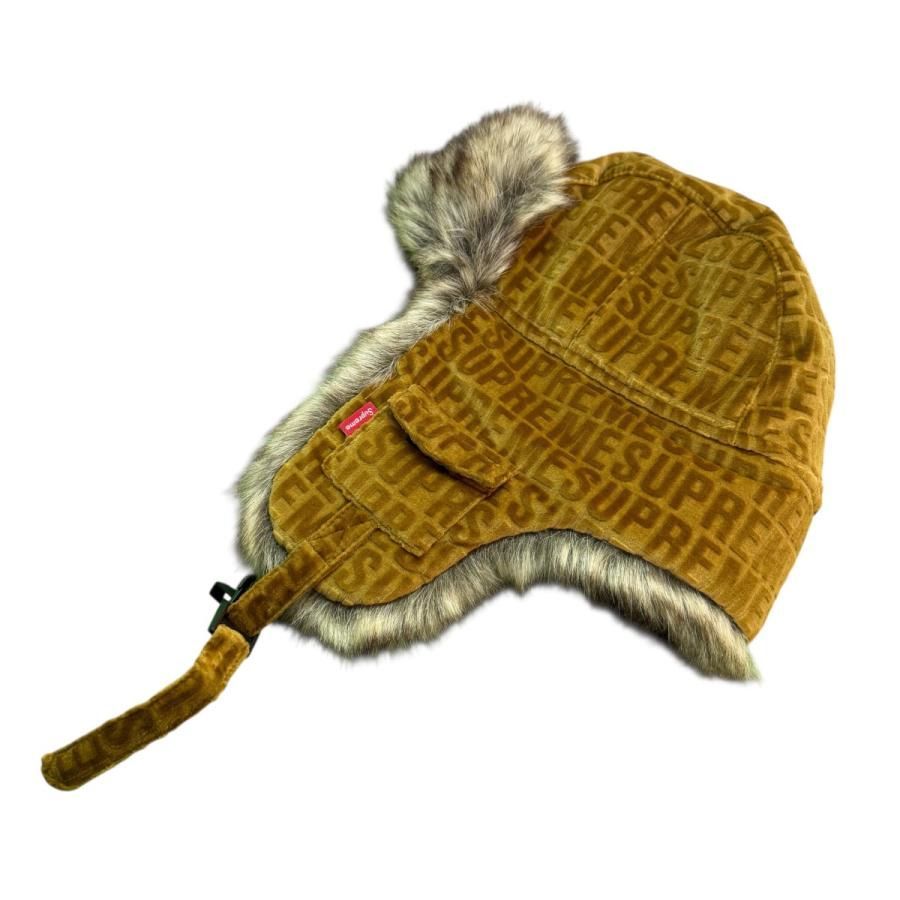 サイズ S M シュプリーム Supreme 21 AW Velvet Pattern Trooper ベルベットパターントルーパーハット