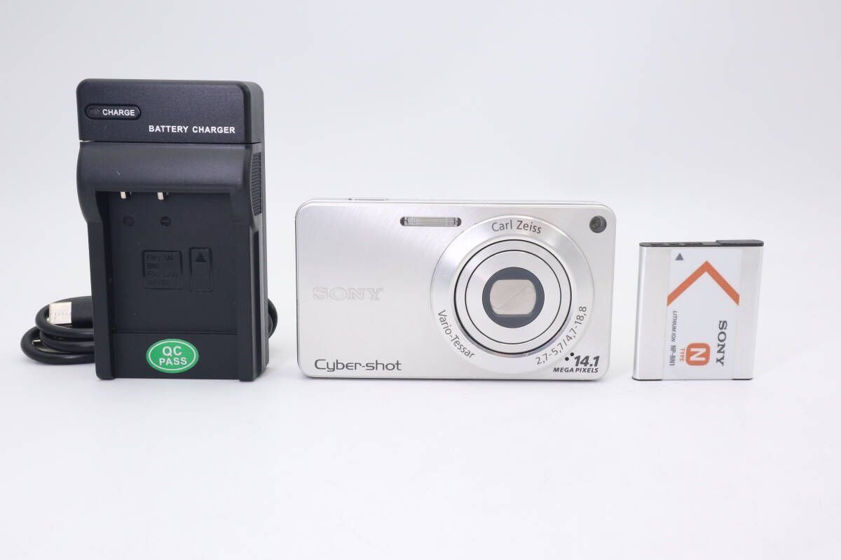SONY cyber-Shot DSC-W350 ソニー コンパクトデジタルカメラ シルバー
