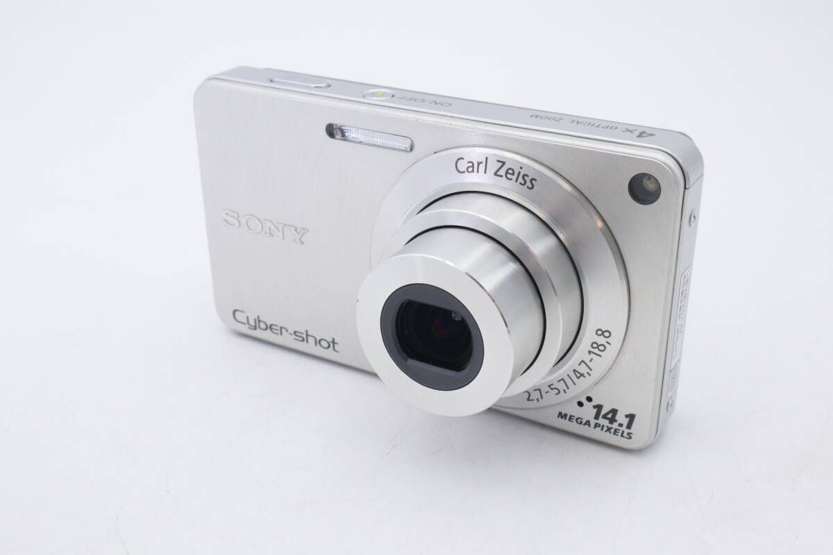 SONY cyber-Shot DSC-W350 ソニー コンパクトデジタルカメラ シルバー