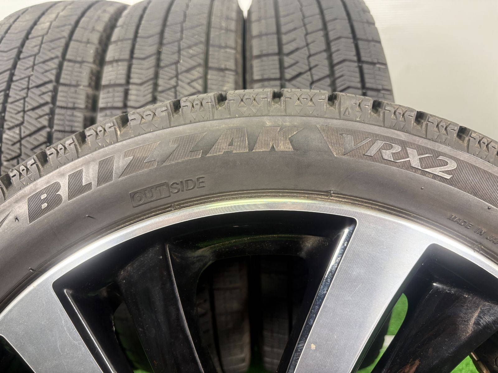 送料無料☆16x4.5J +45 4穴 PCD100 165/50R16 ブリヂストン VRX2 4本