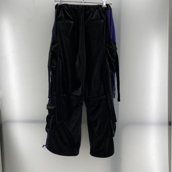 REFLEM 2 WAY ベロアカーゴパンツ ブラック サイズ RF 24 C 29 レフレム