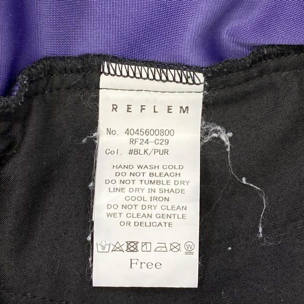  REFLEM 2 WAY ベロアカーゴパンツ ブラック サイズ RF 24 C 29 レフレム その他 パンツ