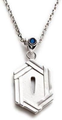 鬼滅の刃 日輪刀 鍔 つば ネックレス 冨岡義勇