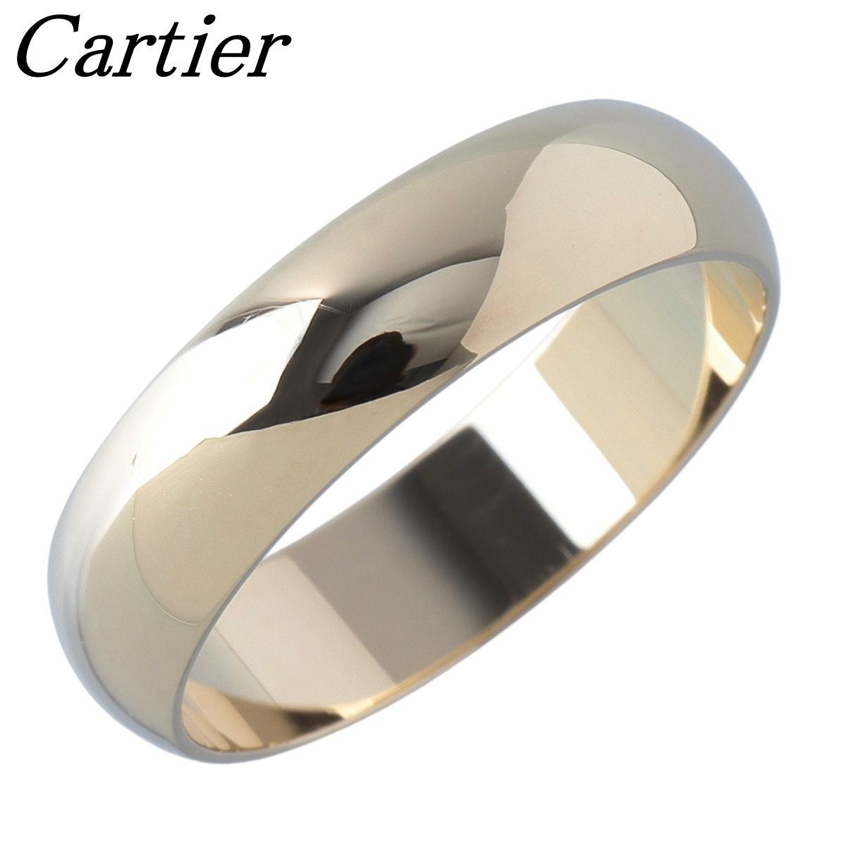Cartier 1895ウェディングリング ゴールド証明書付き カルティエ Cartier 1895 ゴールドウェディングリング指輪
