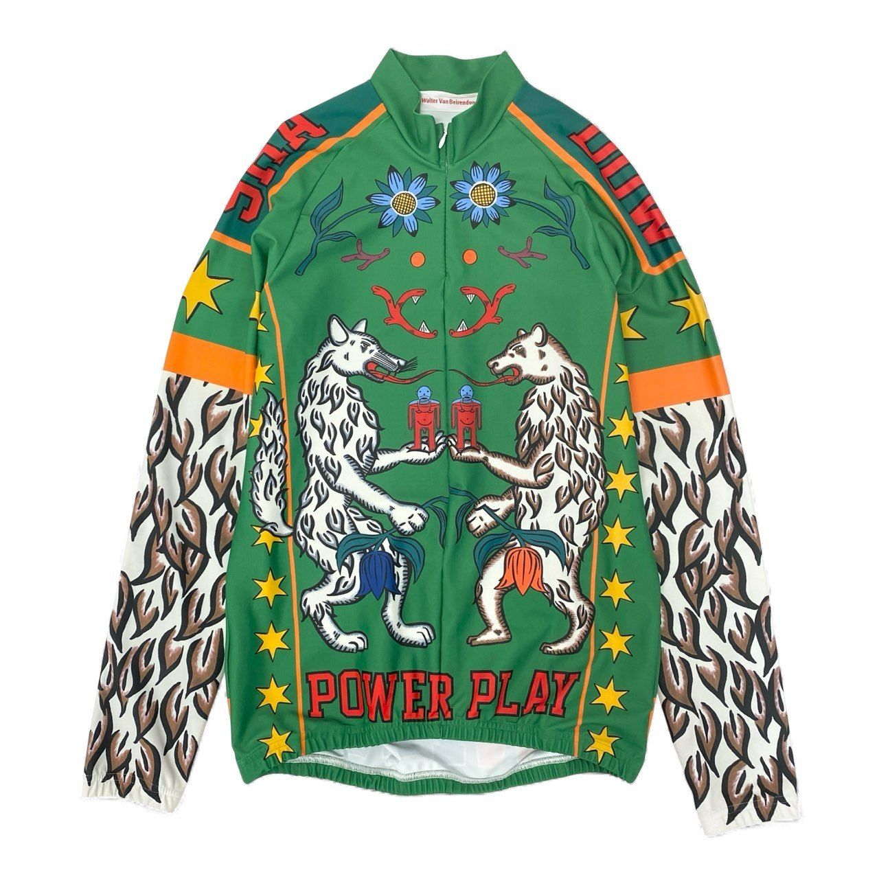 61 k 28 Walter Van Beirendonck ウォルターヴァンベイレンドンク サイクリングシャツ 長袖カットソー トップス M マルチ メンズ W&LTu 02 t