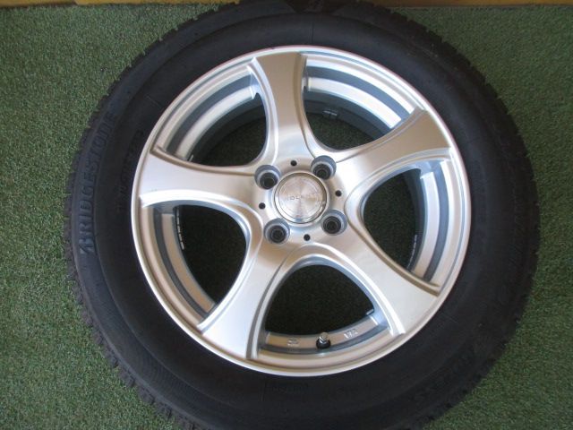 み 175 65 R 15 スタッドレスタイヤ４本SET アクア フィット スイフト 4穴車