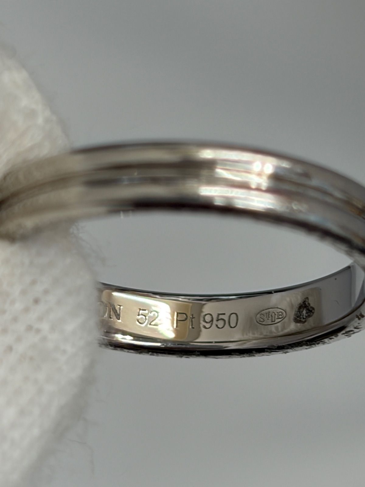 BOUCHERON ブシュロン ゴドロン リング 52 Pt950 - メルカリ