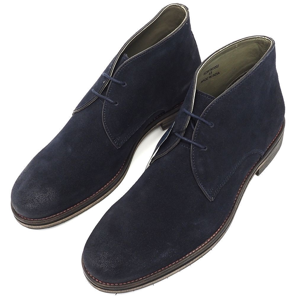 未使用品 ALFREDO BANNISTER IN スエードレザー チャッカブーツ