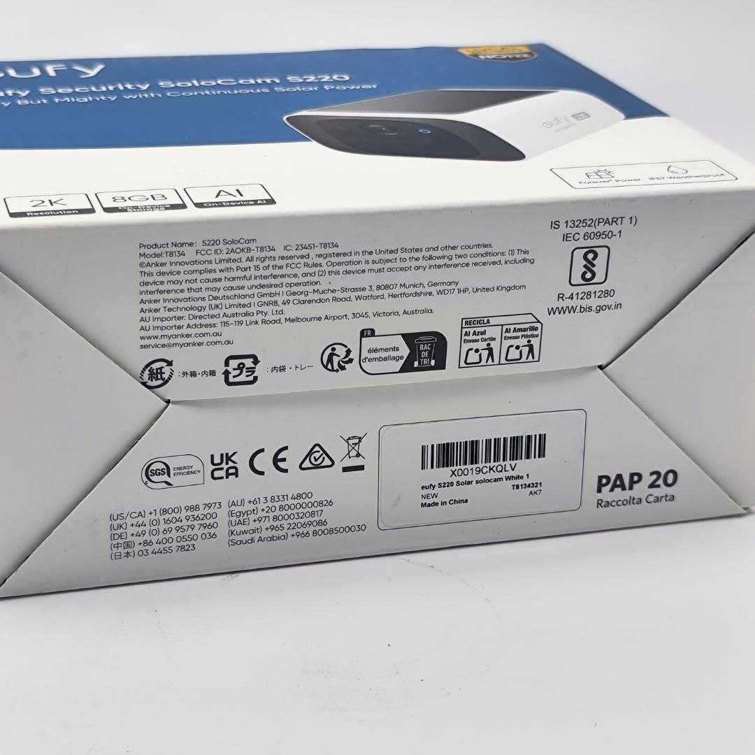 8 GBローカルストレージ