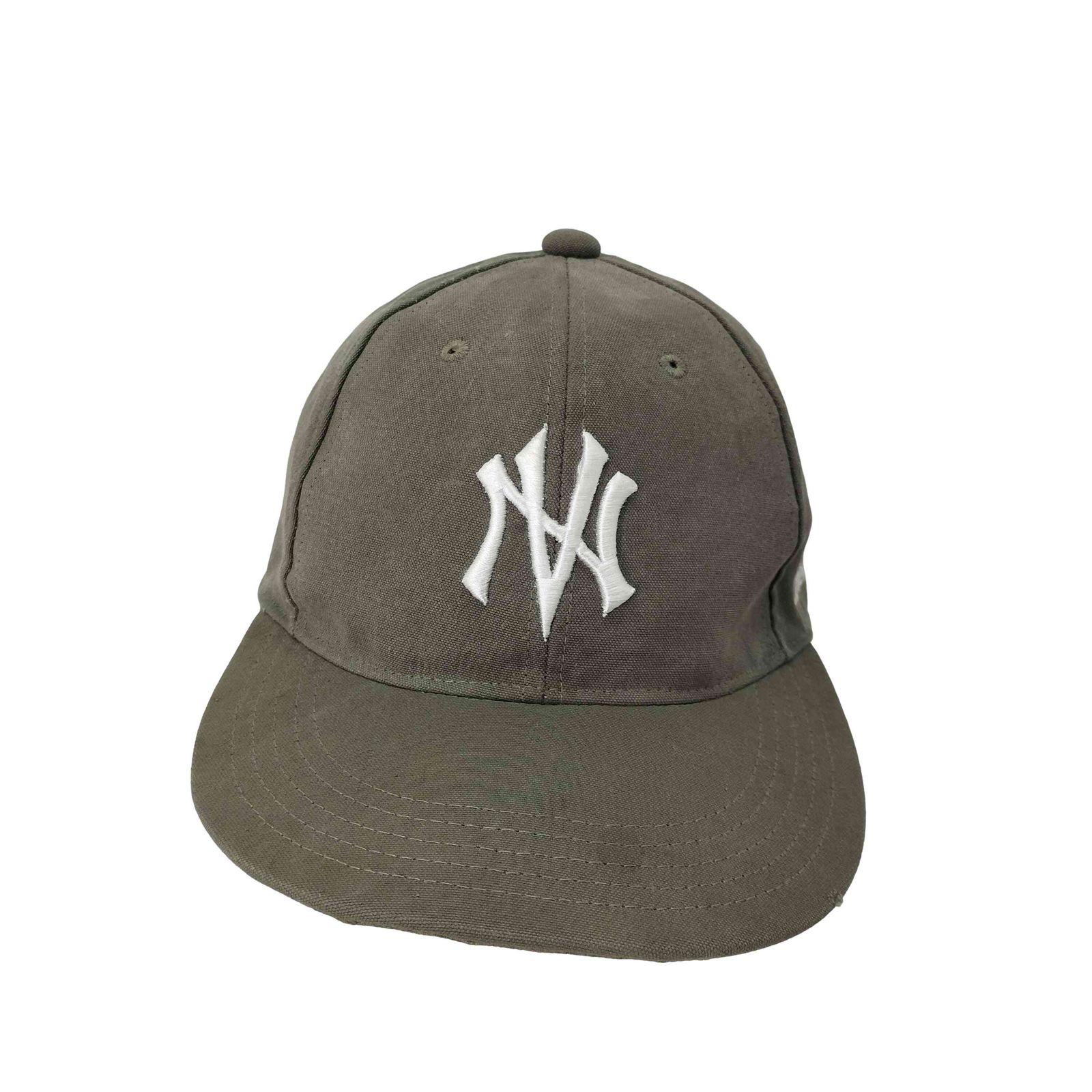 USED古着(ユーズドフルギ) NVCLEAR / ニュークリア NV LOGO FR ARMY COTTON CAP （Vintage Green×White） メンズ FREE 【中古】【ブランド古着バズストア】 ユーズドフルギ USED古着 NVCLEAR / ニュークリア NV LOGO FR ARMY