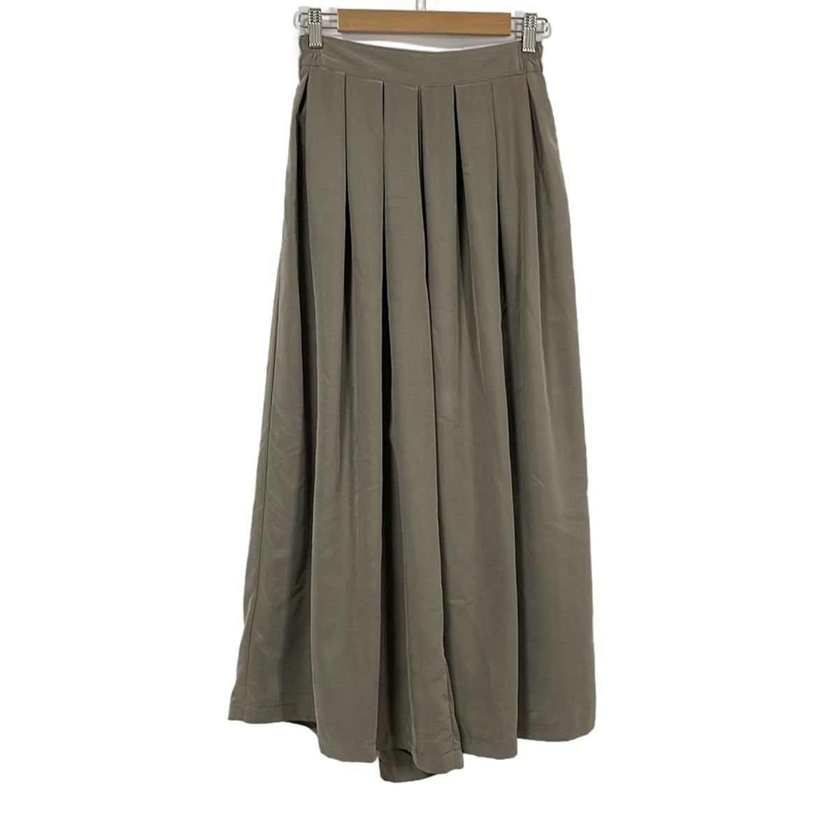 mizuiro ind ミズイロインド パンツ サイズ2 M レディース グレー ウエストゴム