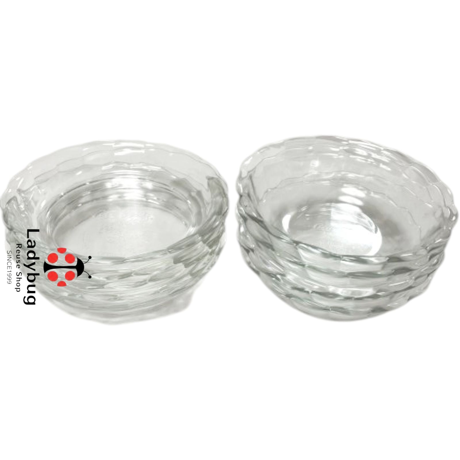 昭和レトロ コカコーラ パイレックス 耐燃ガラス皿 2種 10枚セット