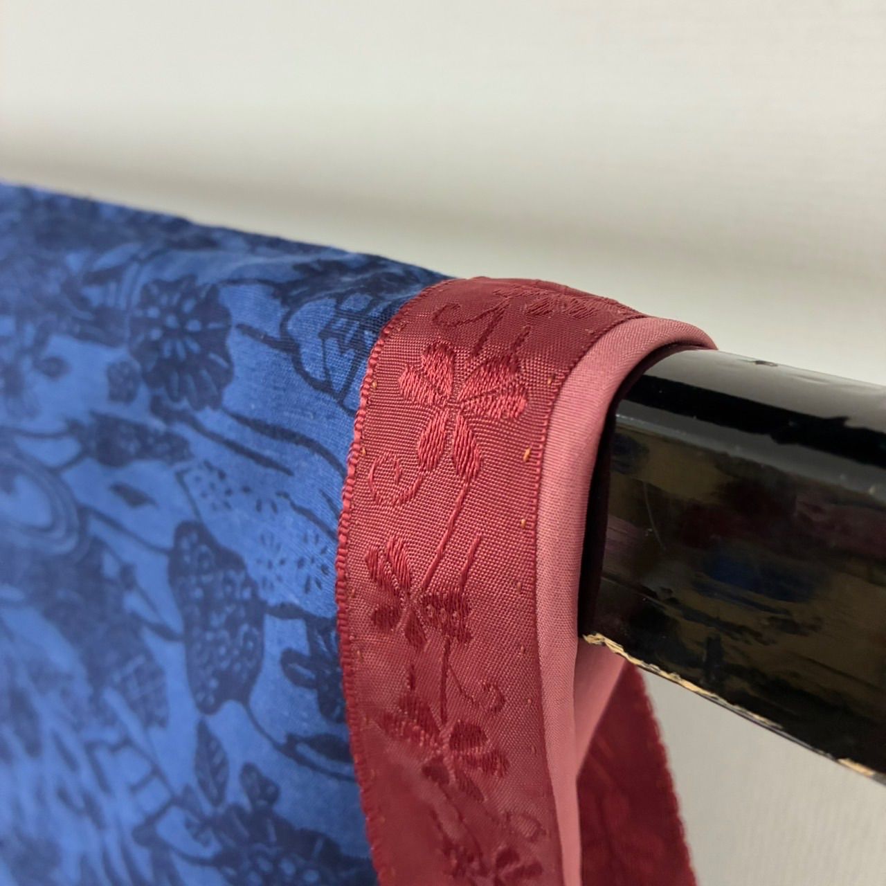 結城紬 藍染 型染 胴抜き 裄65.5 正絹 着物 MK-1637 - メルカリ