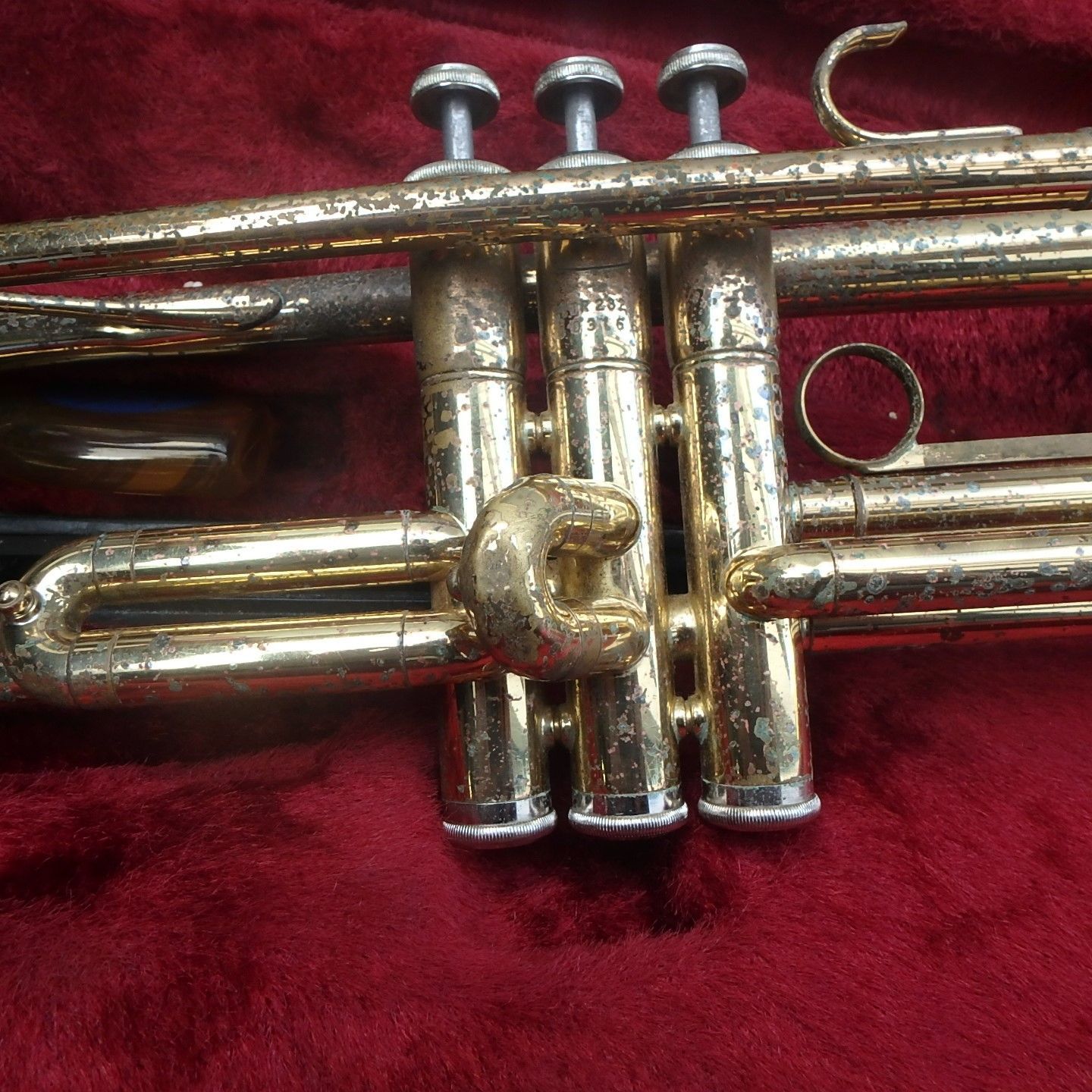 YAMAHA トランペット 本体 YTR2321 傷多数 中古 学校備品 楽器 管理no5