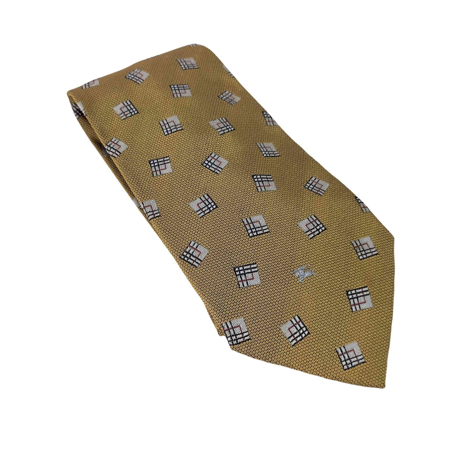 バーバリーズ BURBERRYS ノバチェックデザイン シルクネクタイ メンズ