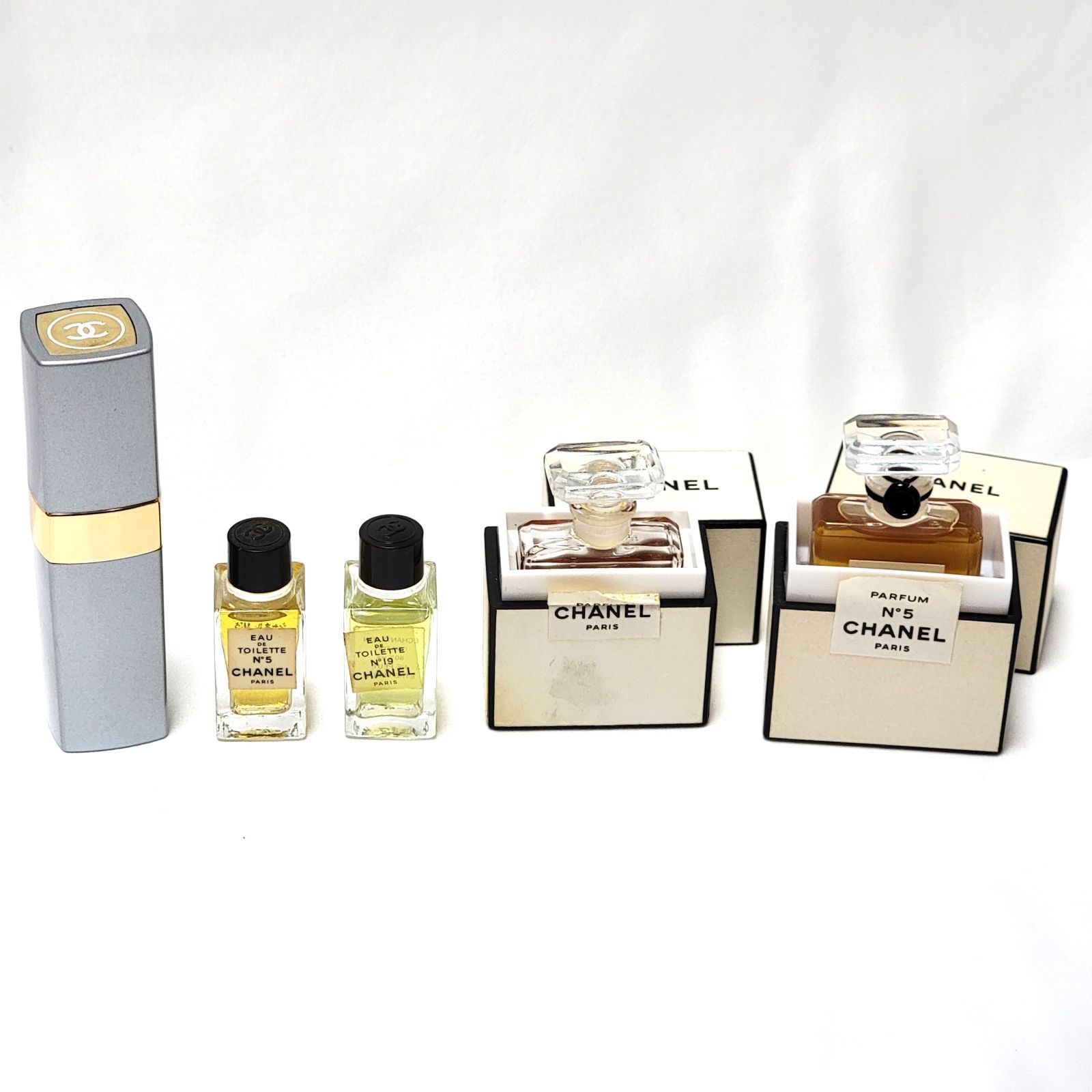 CHANEL シャネル N°5 N°19 オードトワレ パルファム 香水 5点セット
