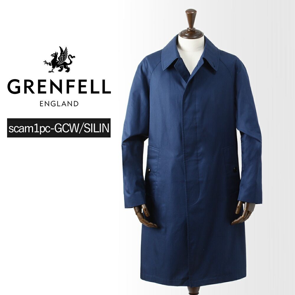 40%OFF/定価173,800円】グレンフェル 新品 ステンカラー ロングコート
