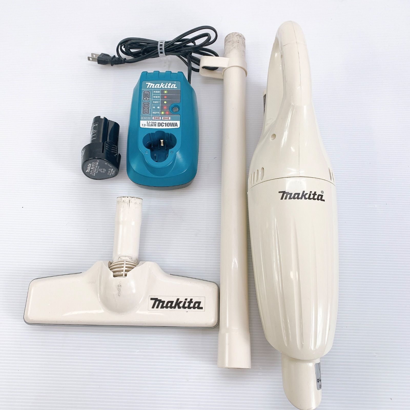 掃除機　Makita CL100D、バッテリーBL1013*2個、充電器 楽天市場】マキタ 掃除機 bl1013の通販