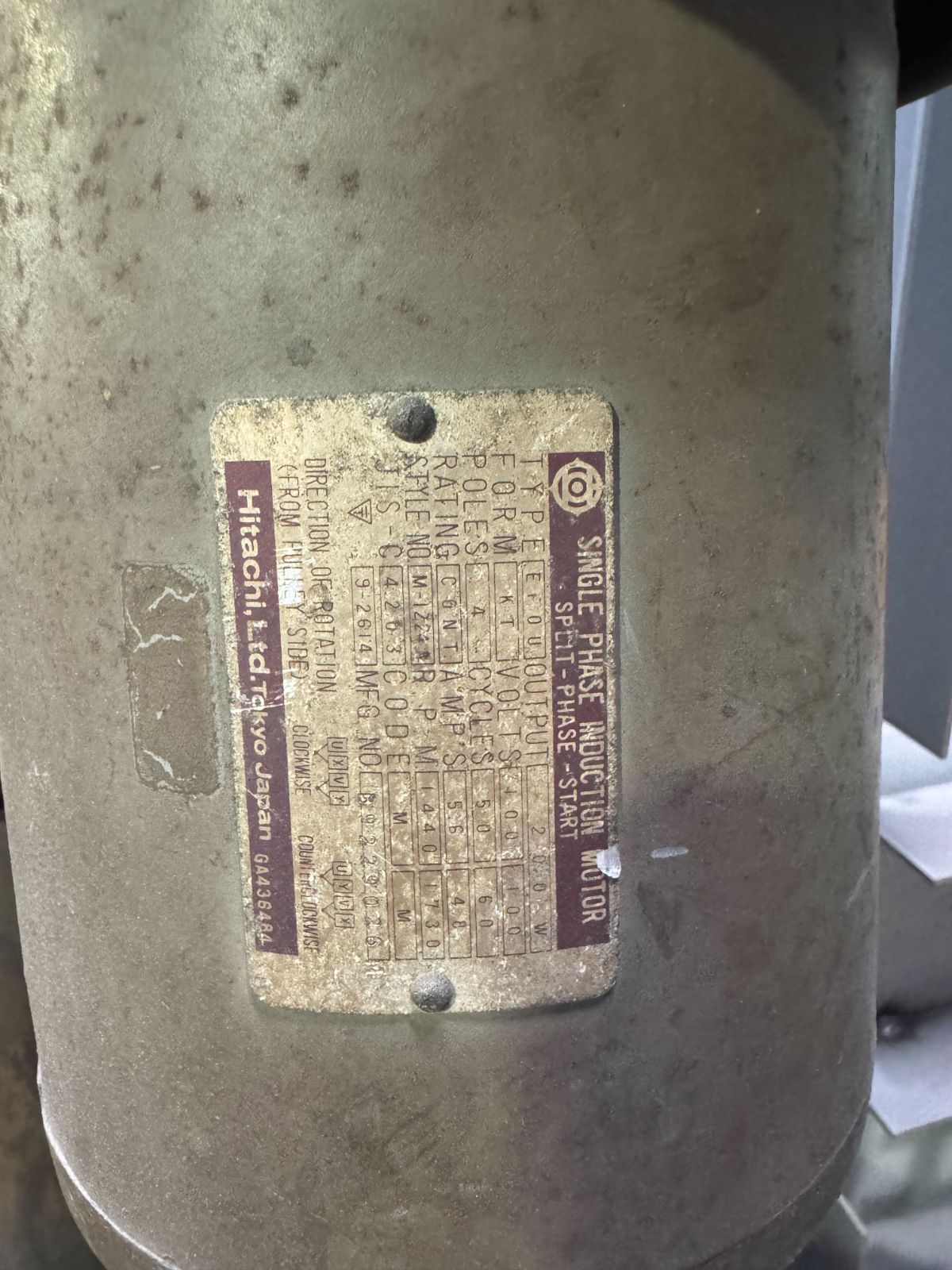 日立 HITACHI 13 mm 卓上ボール盤 電動工具 BE-3600 現地引取のみ