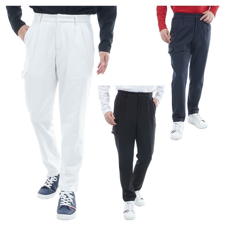 トミーヒルフィガー ゴルフ パンツ メンズ テーパードパンツ ロング