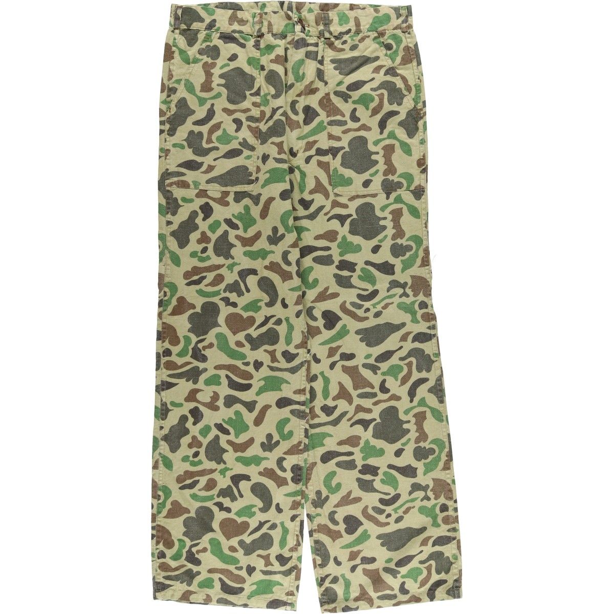 古着 迷彩柄 ダックハンターカモ ベイカーパンツ メンズw36相当