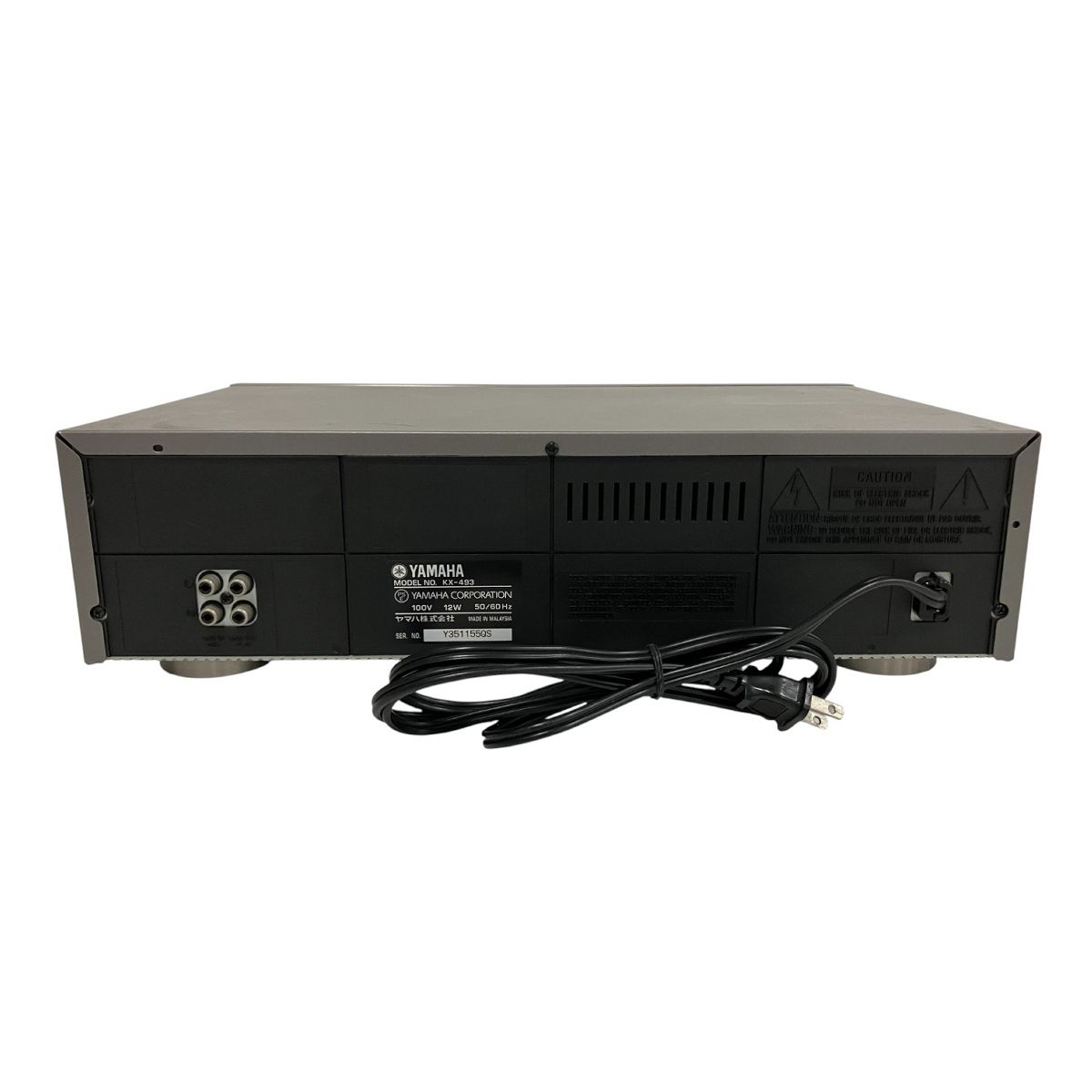 YAMAHA KX-493 カセットデッキ 音響機材 中古 B10651912 - メルカリ