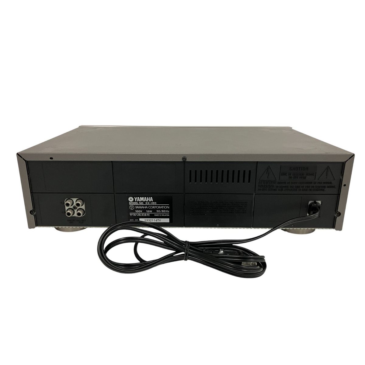YAMAHA KX-493 カセットデッキ 音響機材 中古 B10668886 - メルカリ