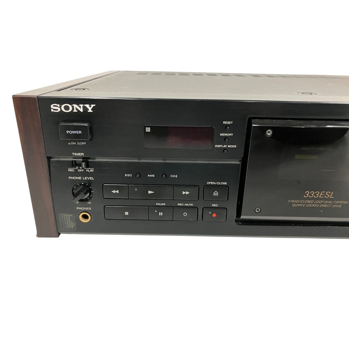 SONY TC-K333ESL カセットデッキ ソニー 音響機器 中古 B10651906