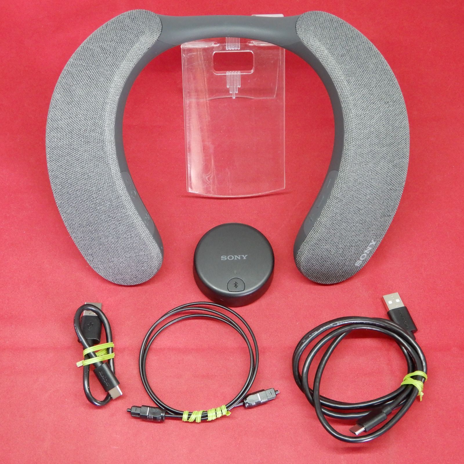 SONY SRS NS 7 ワイヤレスネックバンドスピーカー グレー