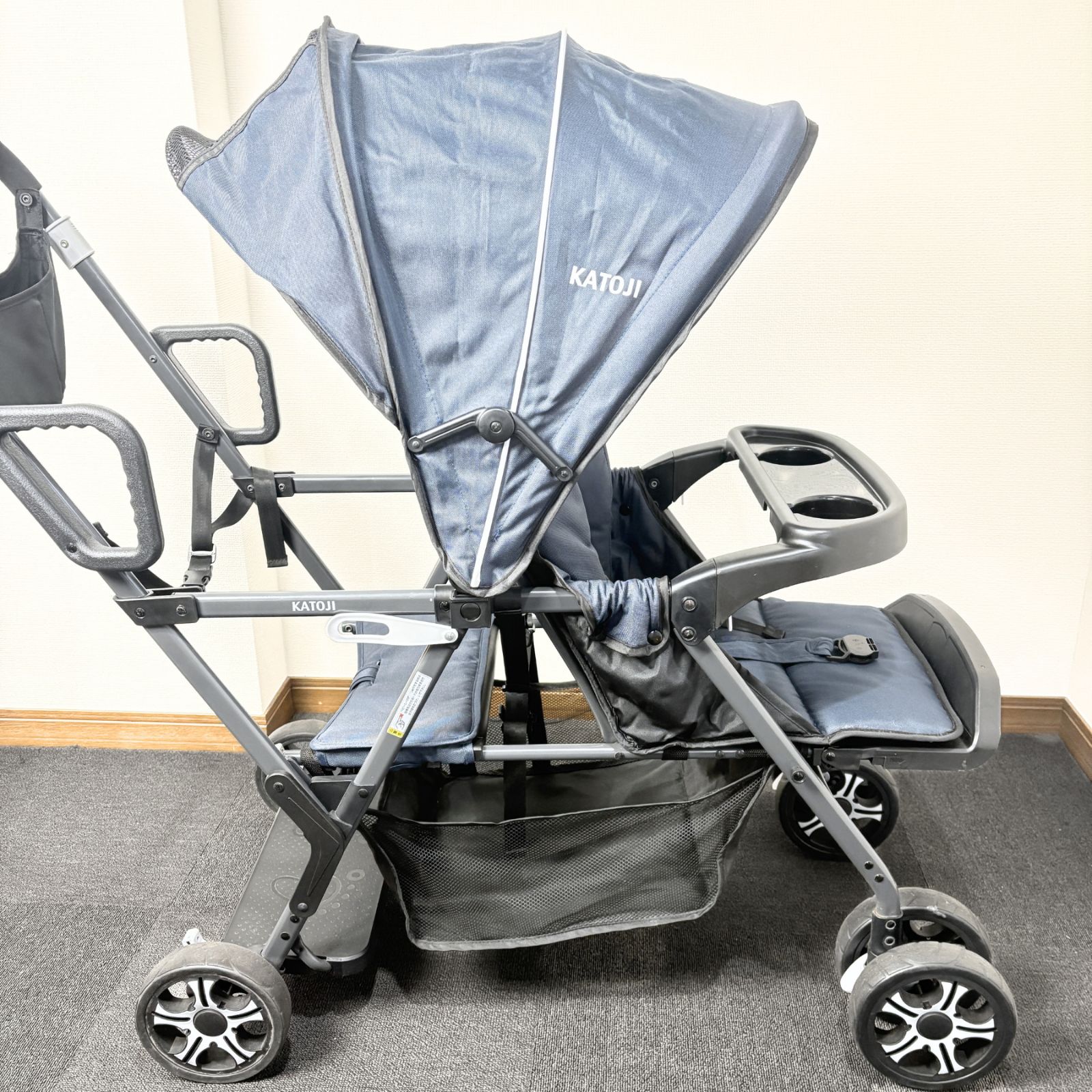 二人でゴー 二人乗りベビーカー