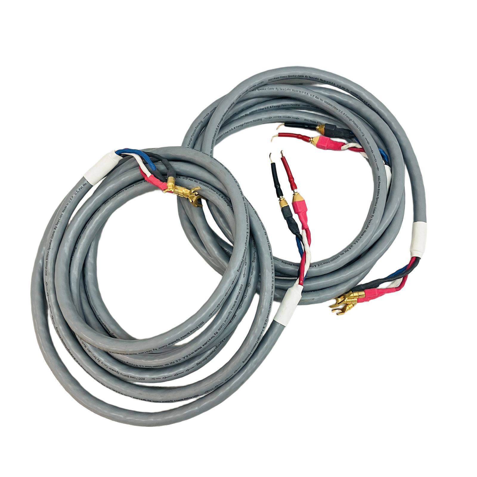TARA LABS RSC Prime BiWire スピーカーケーブル ペア 2本セット 約4.6 m 音響機材 オーディオ