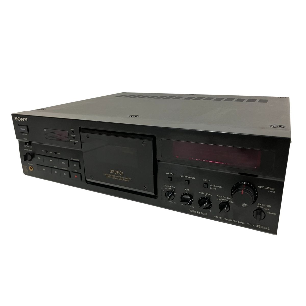 SONY TC-K333ESL カセットデッキ ソニー 音響機器 中古 B10668086