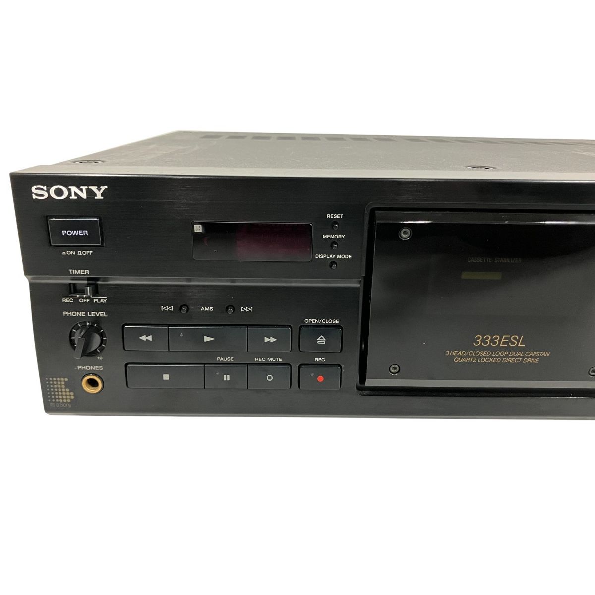 SONY TC-K333ESL カセットデッキ ソニー 音響機器 中古 B10668086